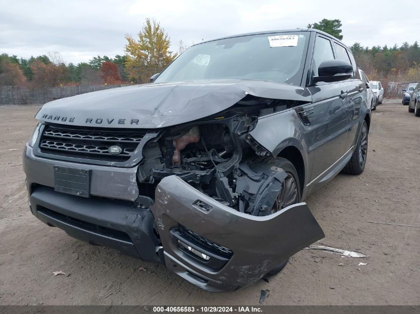 2016 Land Rover Range Rover Sport 3.0L V6 Supercharged Hse VIN: SALWS2VF1GA571412 Lot: 40656583