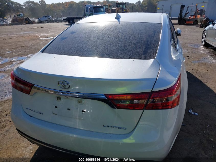 2016 Toyota Avalon Limited VIN: 4T1BK1EB2GU240846 Lot: 40656586