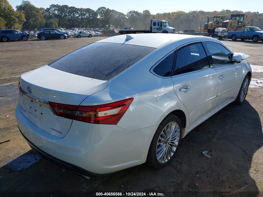 2016 TOYOTA AVALON LIMITED - 4T1BK1EB2GU240846