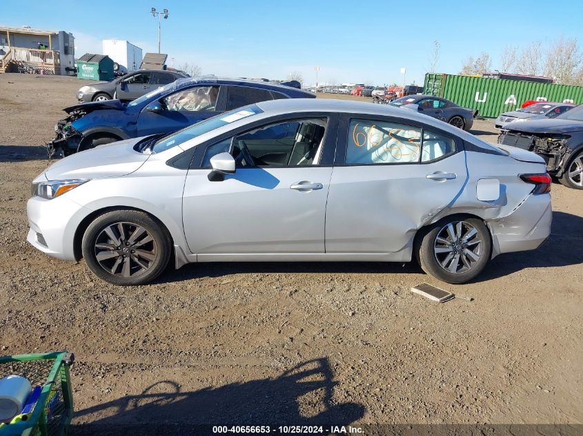 2022 Nissan Versa 1.6 Sv Xtronic Cvt VIN: 3N1CN8EV4NL849241 Lot: 40656653