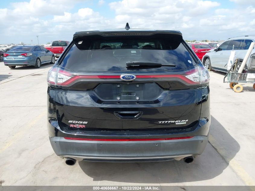 2018 Ford Edge Titanium VIN: 2FMPK3K94JBB42708 Lot: 40656667