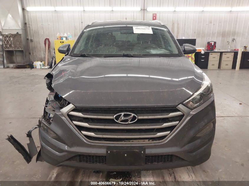 2017 Hyundai Tucson Se VIN: KM8J3CA46HU390374 Lot: 40656679