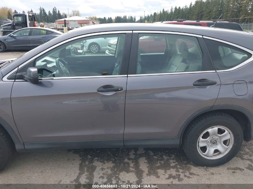 2016 Honda Cr-V Lx VIN: 2HKRM4H32GH607533 Lot: 40656683