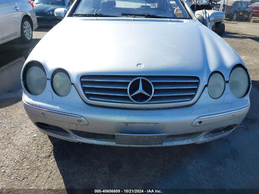 2000 Mercedes-Benz Cl 500 VIN: WDBPJ75J8YA005439 Lot: 40656689