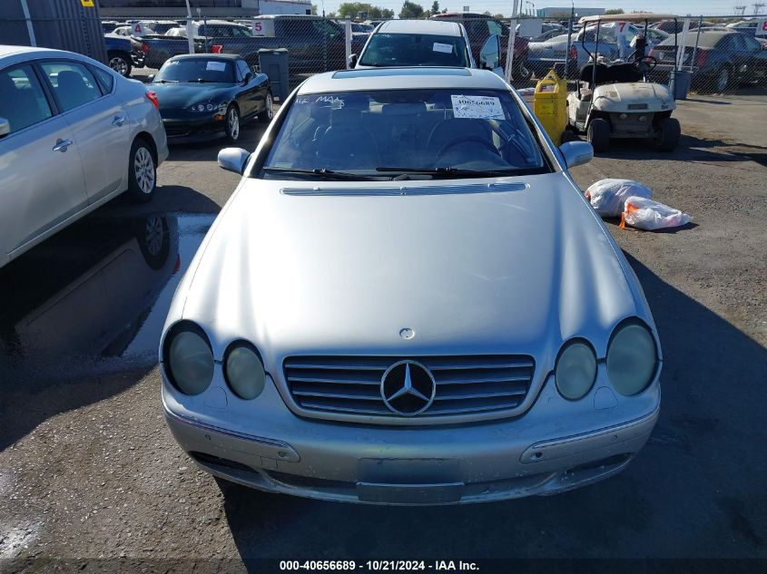 2000 Mercedes-Benz Cl 500 VIN: WDBPJ75J8YA005439 Lot: 40656689