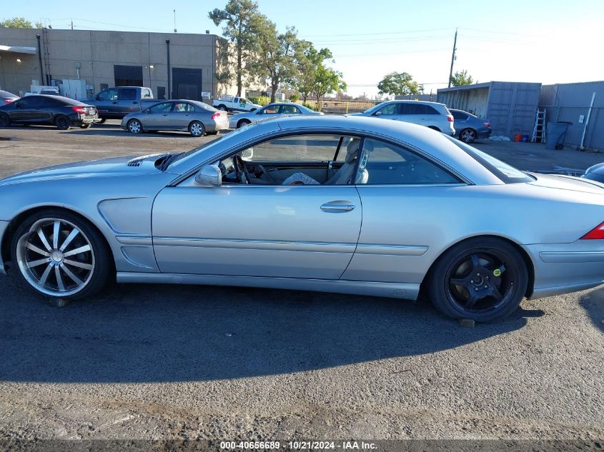 2000 Mercedes-Benz Cl 500 VIN: WDBPJ75J8YA005439 Lot: 40656689