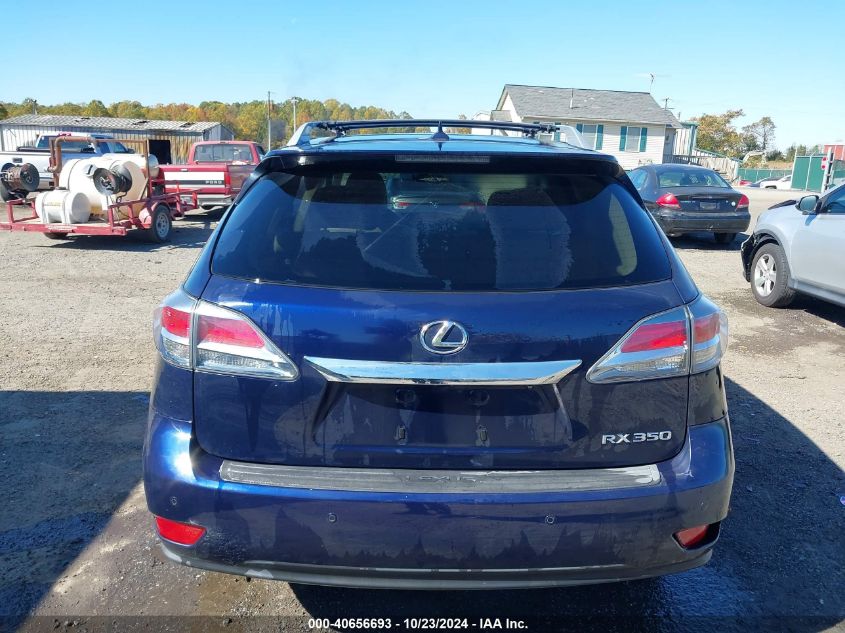 2013 Lexus Rx 350 VIN: 2T2BK1BA6DC189873 Lot: 40656693