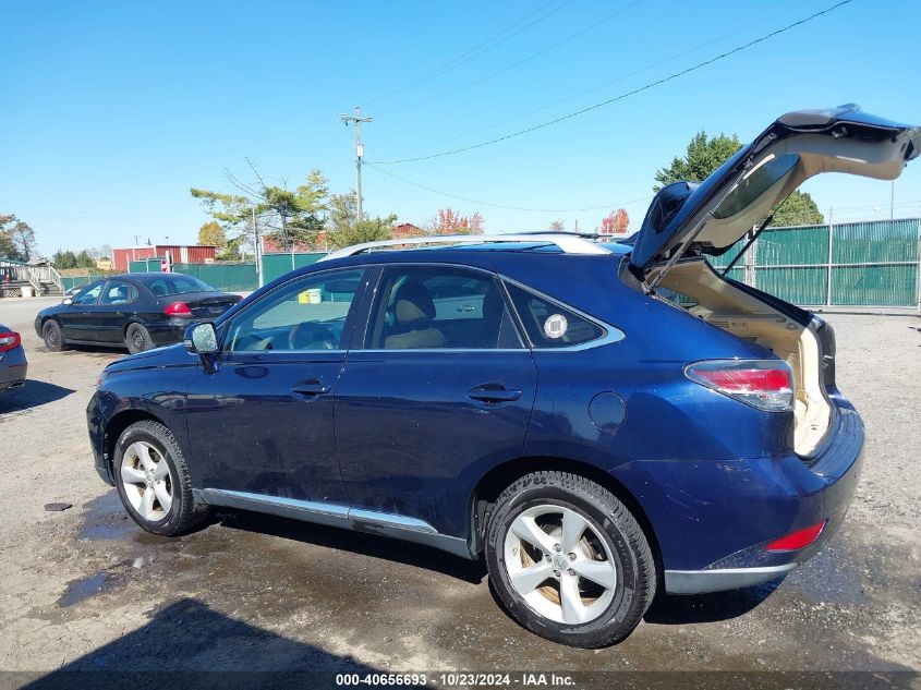 2013 Lexus Rx 350 VIN: 2T2BK1BA6DC189873 Lot: 40656693