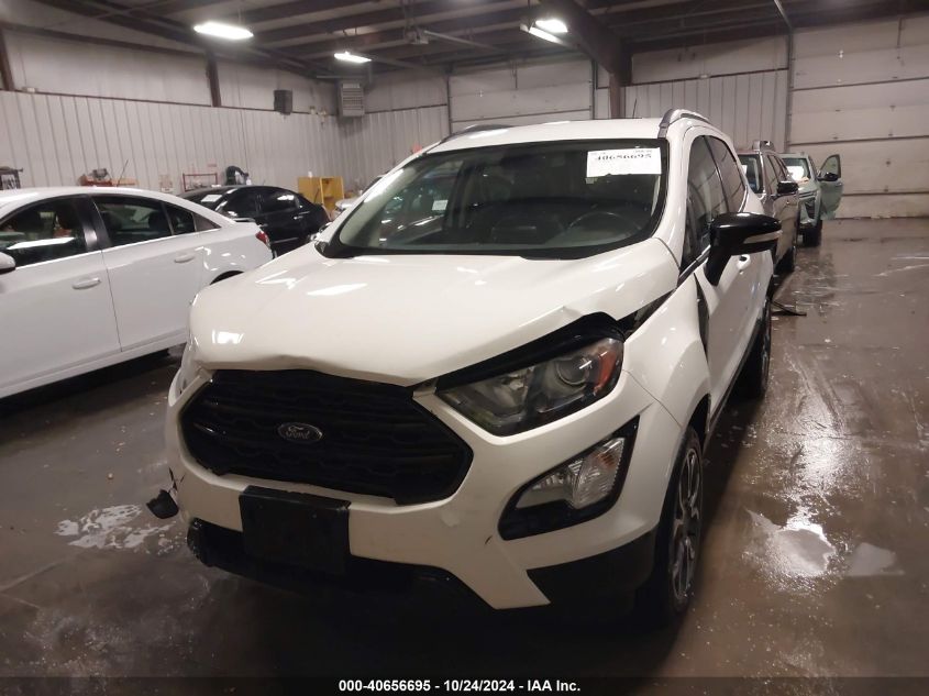 2019 Ford Ecosport Ses VIN: MAJ6S3JL6KC262952 Lot: 40656695