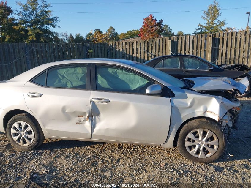 2014 Toyota Corolla L/Le/Le Pls/Prm/S/S Pls VIN: 2T1BURHE0EC041940 Lot: 40656702