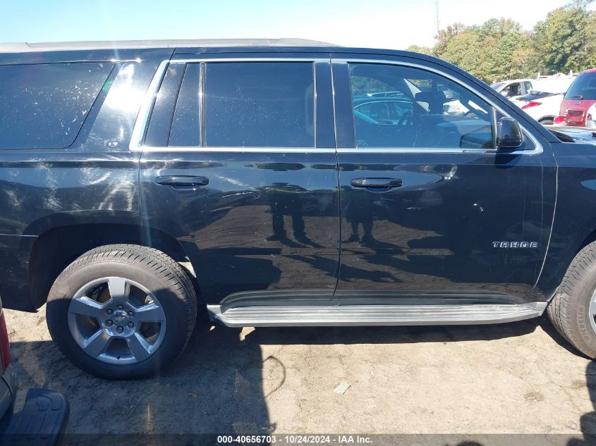 2018 Chevrolet Tahoe Lt VIN: 1GNSCBKC6JR271166 Lot: 40656703