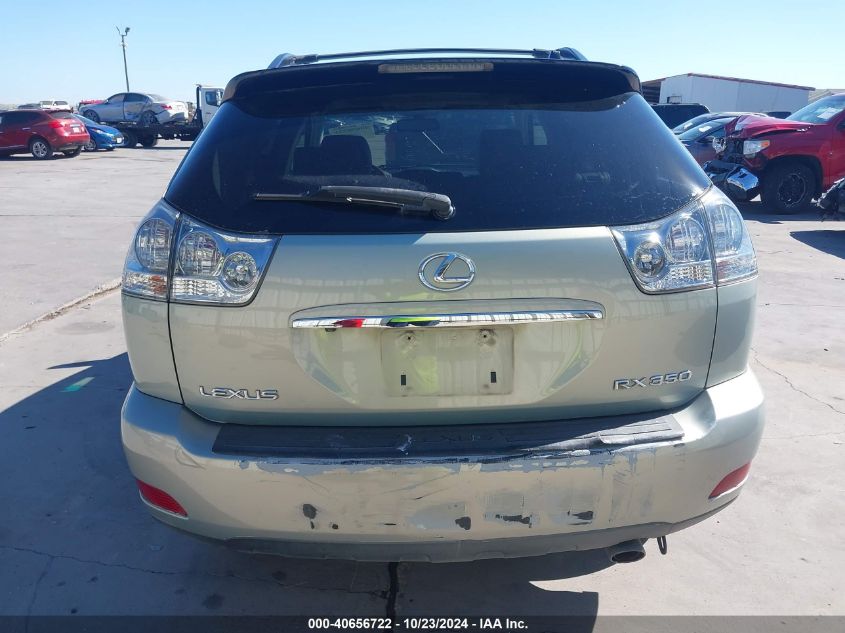 2008 Lexus Rx 350 VIN: 2T2GK31U28C053291 Lot: 40656722