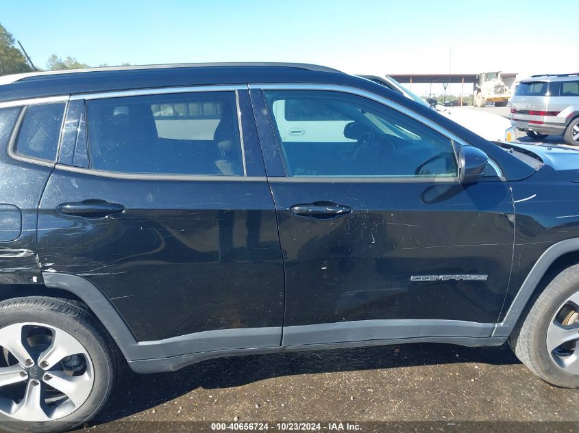 2018 Jeep Compass Latitude Fwd VIN: 3C4NJCBB3JT186799 Lot: 40656724