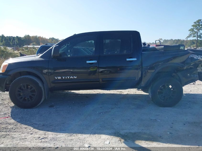 2012 Nissan Titan Pro-4X VIN: 1N6BA0EC5CN320587 Lot: 40656734