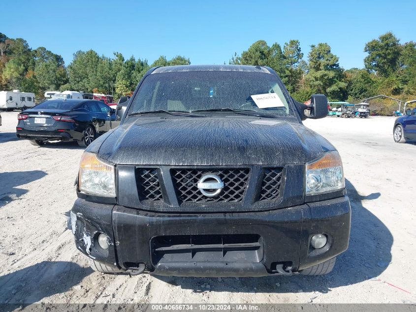 2012 Nissan Titan Pro-4X VIN: 1N6BA0EC5CN320587 Lot: 40656734