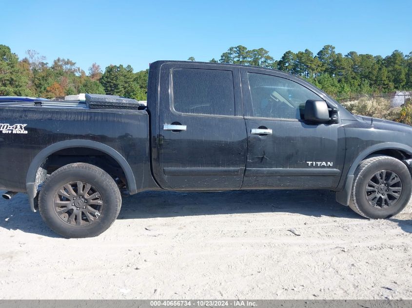 2012 Nissan Titan Pro-4X VIN: 1N6BA0EC5CN320587 Lot: 40656734