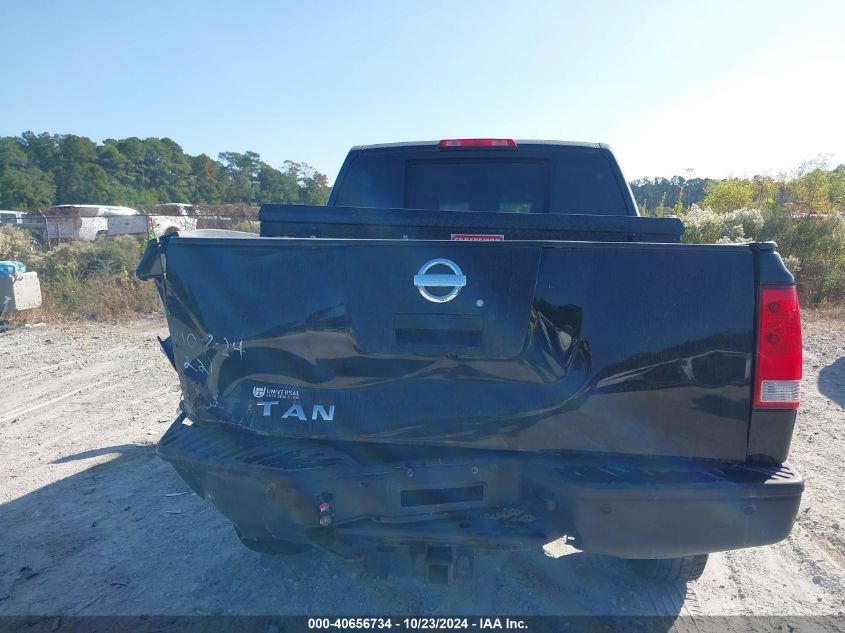 2012 Nissan Titan Pro-4X VIN: 1N6BA0EC5CN320587 Lot: 40656734