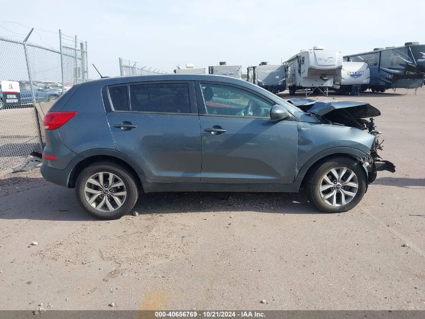 2015 Kia Sportage Lx VIN: KNDPBCACXF7686874 Lot: 40656769