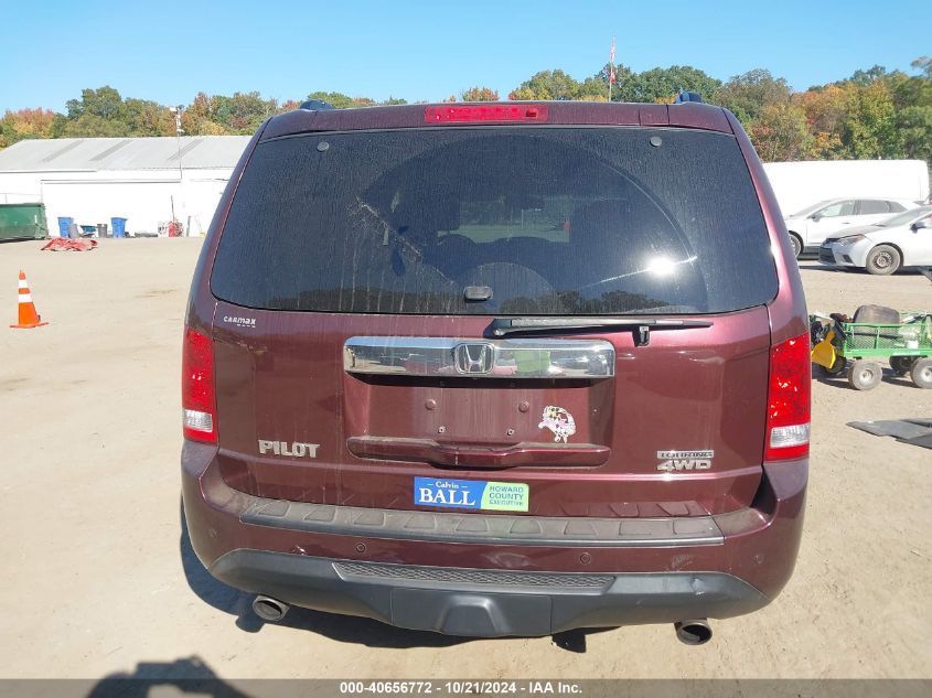 2013 Honda Pilot Touring VIN: 5FNYF4H97DB026467 Lot: 40656772