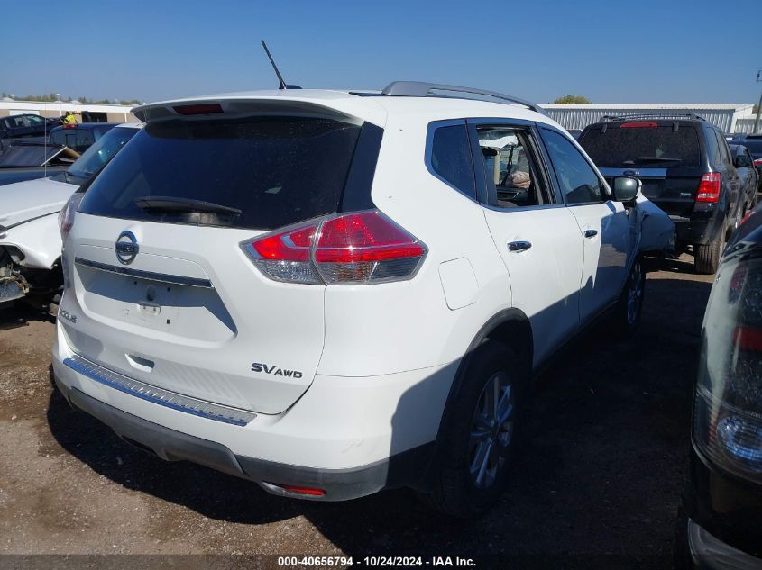 VIN KNMAT2MVXGP679337 2016 Nissan Rogue, SV no.4