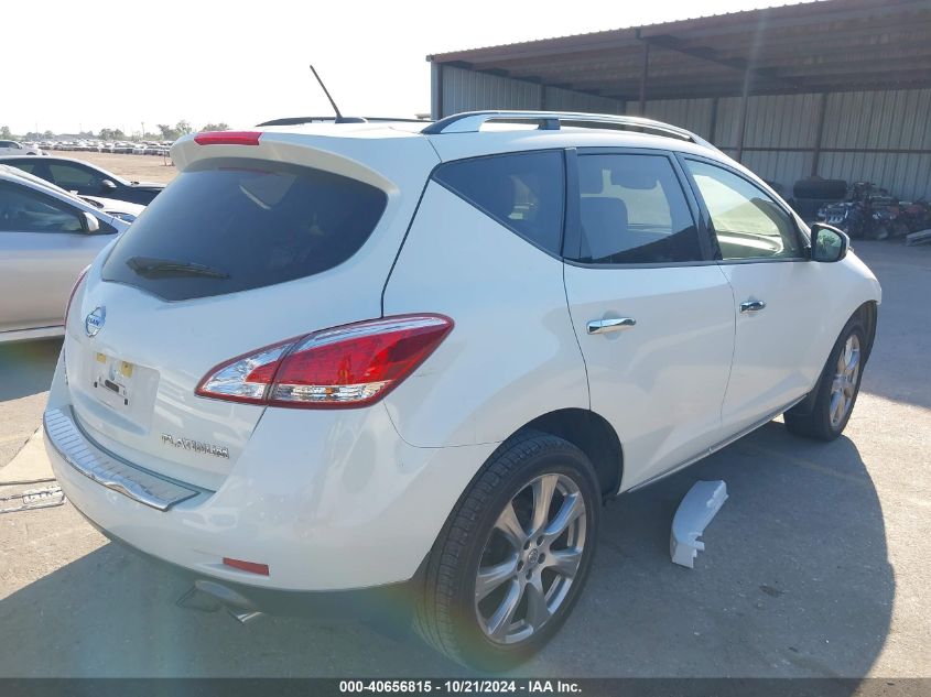 VIN JN8AZ1MU3EW403797 2014 NISSAN MURANO no.4