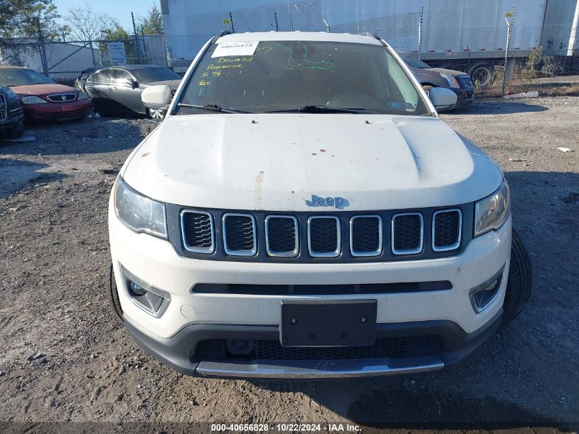 2021 Jeep Compass Limited 4X4 VIN: 3C4NJDCBXMT589087 Lot: 40656828