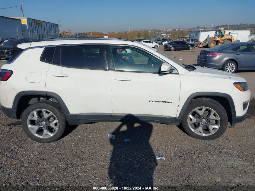 2021 Jeep Compass Limited 4X4 VIN: 3C4NJDCBXMT589087 Lot: 40656828