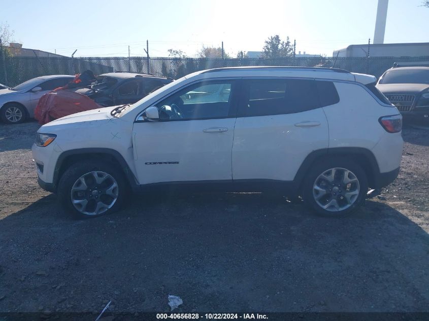 2021 Jeep Compass Limited 4X4 VIN: 3C4NJDCBXMT589087 Lot: 40656828