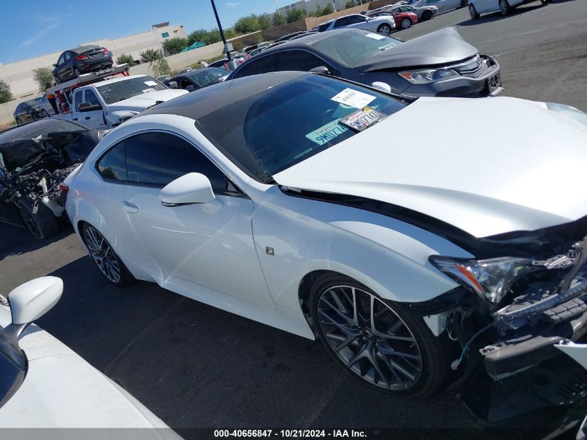 2015 Lexus Rc 350 VIN: JTHHE5BC8F5009063 Lot: 40656847