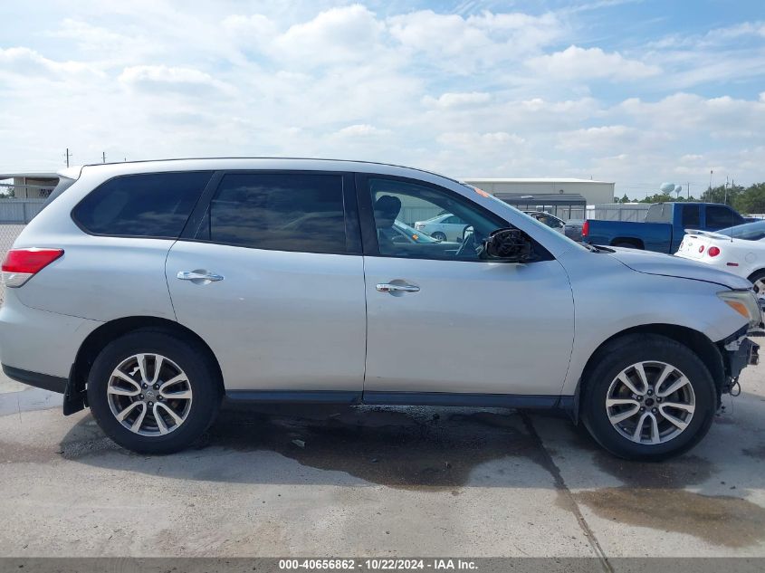 2013 Nissan Pathfinder S VIN: 5N1AR2MNXDC613383 Lot: 40656862