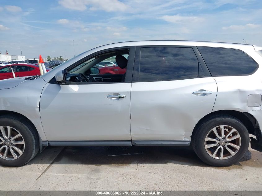 2013 Nissan Pathfinder S VIN: 5N1AR2MNXDC613383 Lot: 40656862