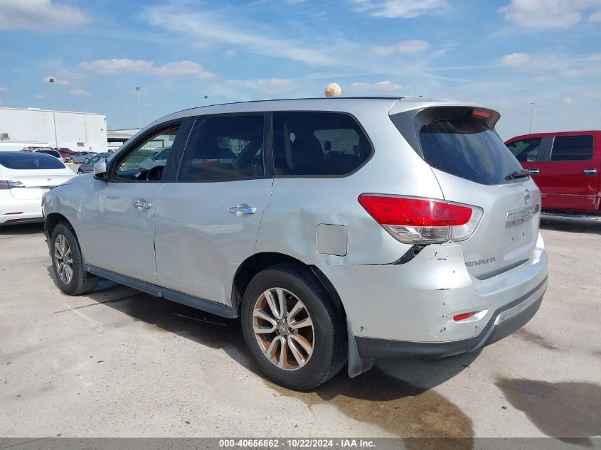 2013 Nissan Pathfinder S VIN: 5N1AR2MNXDC613383 Lot: 40656862