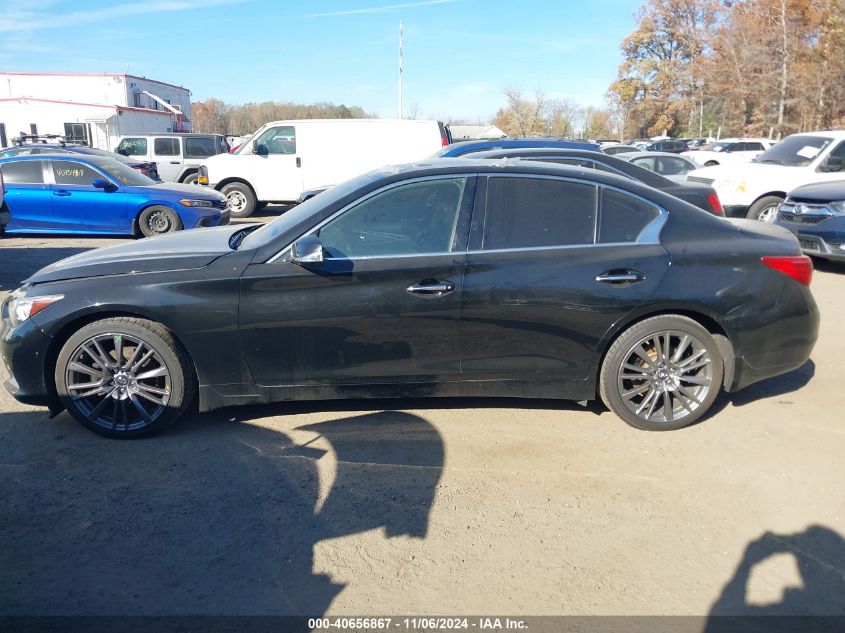 2017 Infiniti Q50 3.0T Premium VIN: JN1EV7AR0HM839747 Lot: 40656867