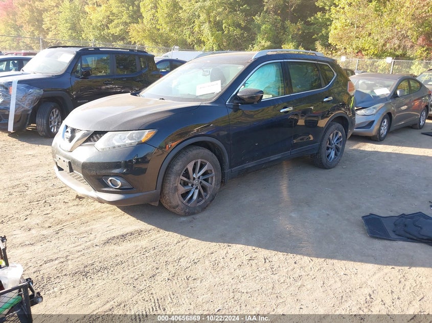 2016 NISSAN ROGUE SL - 5N1AT2MV2GC755622