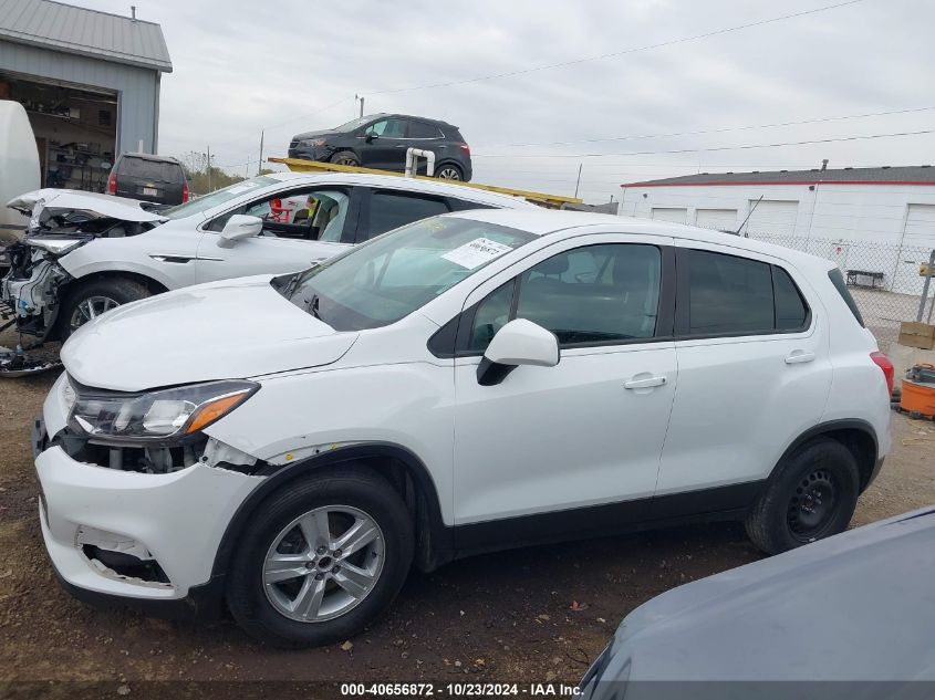 2020 Chevrolet Trax Fwd Ls VIN: KL7CJKSB8LB074986 Lot: 40656872