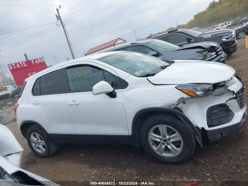 2020 Chevrolet Trax Fwd Ls VIN: KL7CJKSB8LB074986 Lot: 40656872