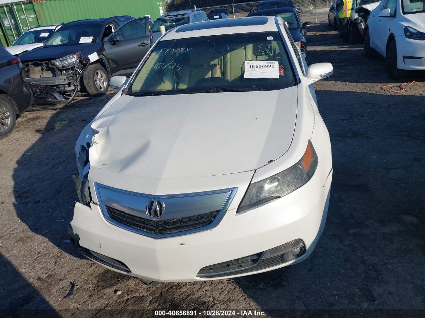 2012 Acura Tl 3.5 VIN: 19UUA8F56CA014162 Lot: 40656891