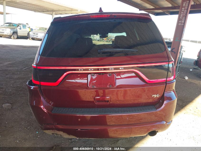 2020 Dodge Durango R/T Rwd VIN: 1C4SDHCT1LC259665 Lot: 40656910