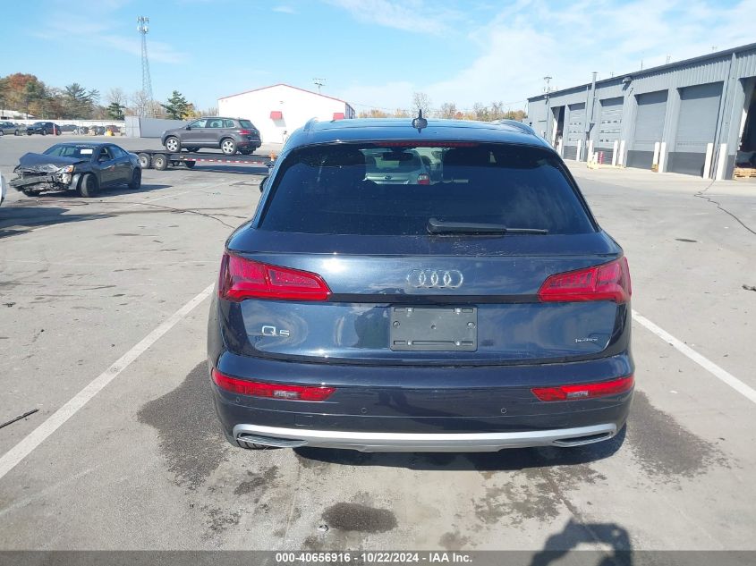 2019 Audi Q5 45 Premium VIN: WA1CNAFY7K2047836 Lot: 40656916