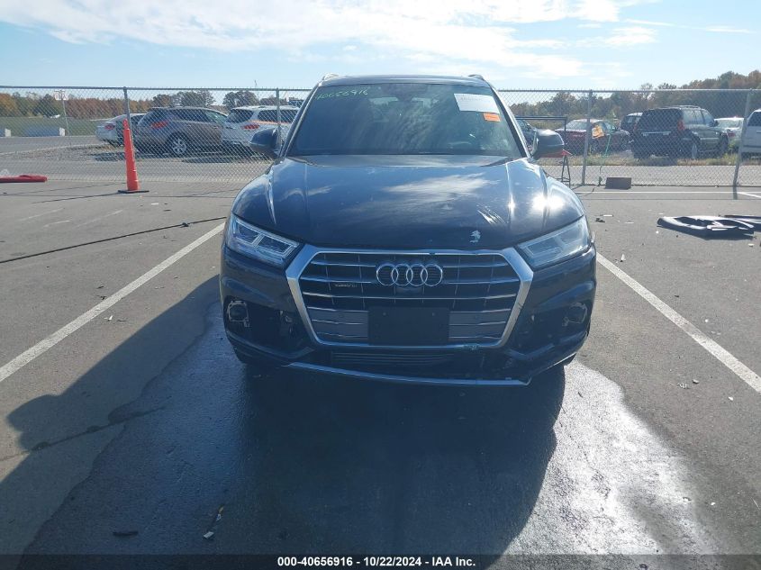 2019 Audi Q5 45 Premium VIN: WA1CNAFY7K2047836 Lot: 40656916