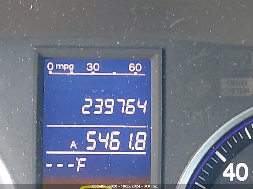 2010 Honda Cr-V Ex-L VIN: JHLRE4H79AC000230 Lot: 40656920