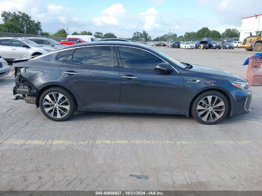 2016 Kia Optima Sx Turbo VIN: 5XXGW4L26GG001034 Lot: 40656927