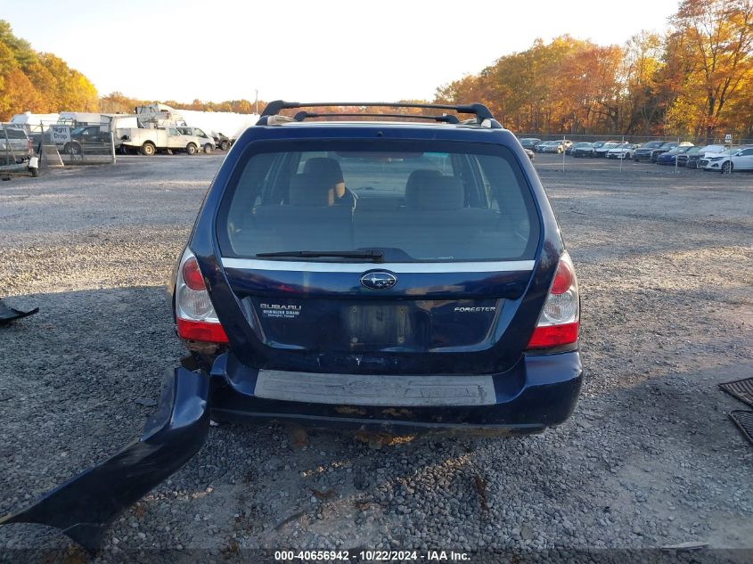 2006 Subaru Forester 2.5X VIN: JF1SG63606H759836 Lot: 40656942