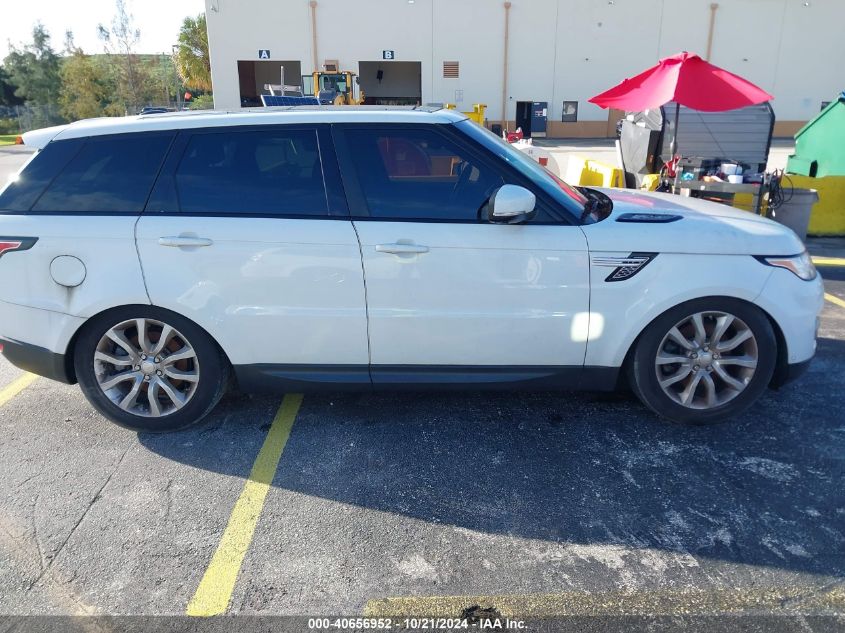 2014 Land Rover Range Rover Sport Hse VIN: SALWR2WF4EA370465 Lot: 40656952