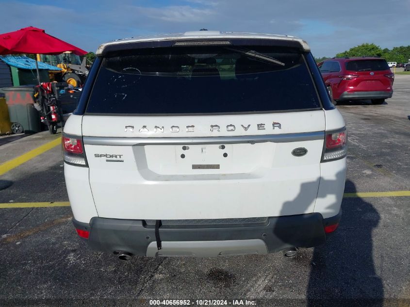 2014 Land Rover Range Rover Sport Hse VIN: SALWR2WF4EA370465 Lot: 40656952