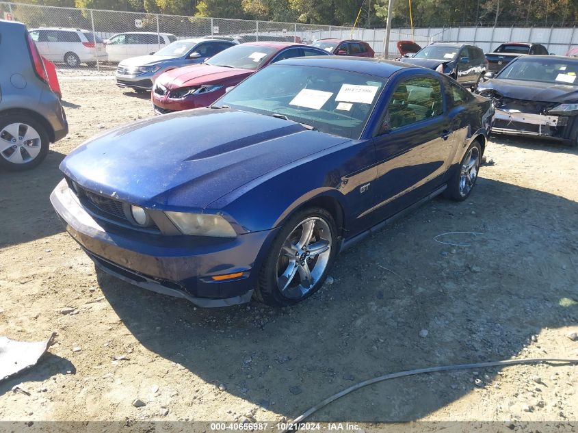 2010 Ford Mustang Gt/Gt Premium VIN: 1ZVBP8CH7A5170863 Lot: 40656987