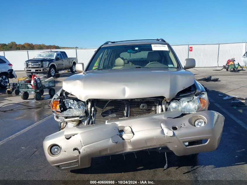 2005 Toyota Highlander Limited V6 VIN: JTEEP21A750093509 Lot: 40656988