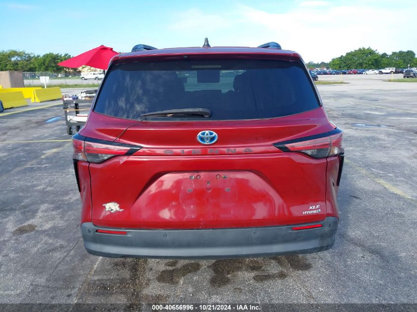 2021 Toyota Sienna Xle VIN: 5TDJRKEC3MS011909 Lot: 40656996