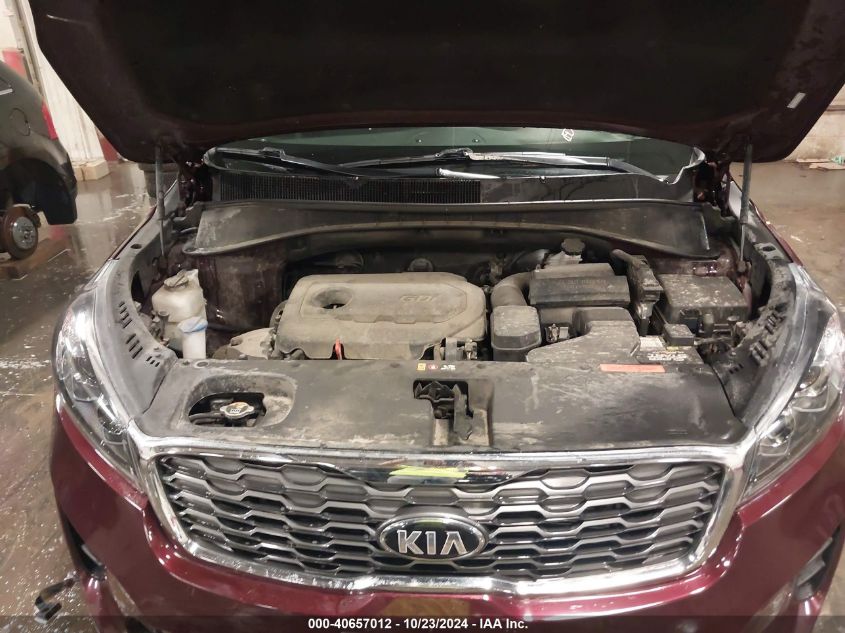 2020 Kia Sorento 2.4L Lx VIN: 5XYPGDA30LG644719 Lot: 40657012