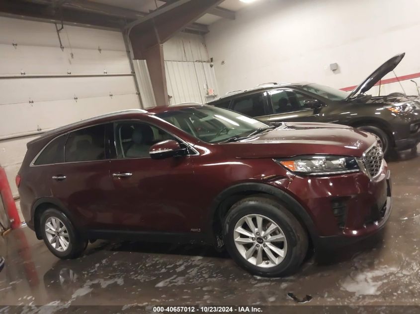 2020 Kia Sorento 2.4L Lx VIN: 5XYPGDA30LG644719 Lot: 40657012